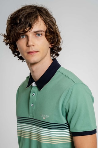 Polo regular fit - Verde
