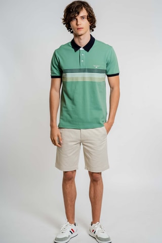 Polo regular fit - Verde