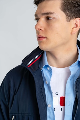 Chaqueta regular fit - Azul marino