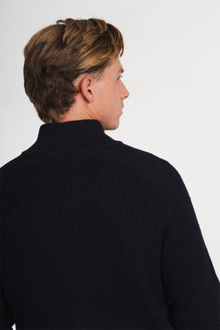 Jersey regular fit - Azul marino