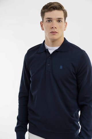 Polo regular fit - Azul marino