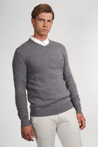 Jersey regular fit - Gris