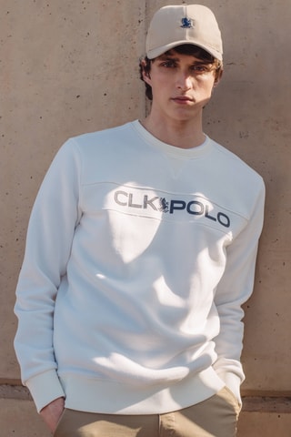 Sudadera regular fit - Beige