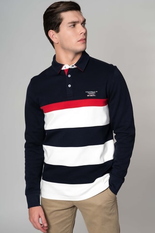 Polo regular fit - Azul marino
