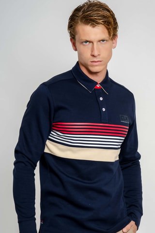 Polo regular fit - Azul marino