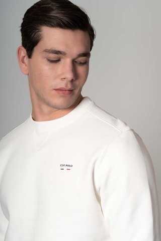 Sudadera regular fit - Beige