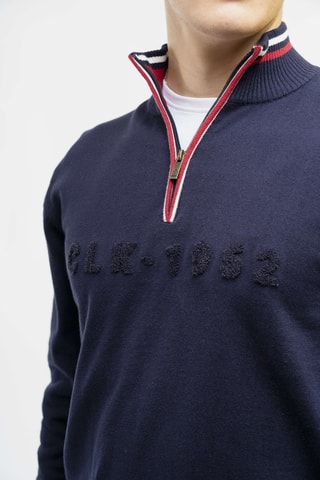 Sudadera regular fit - Azul marino