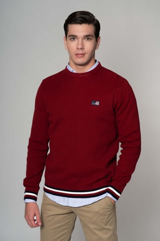Jersey regular fit - Rojo