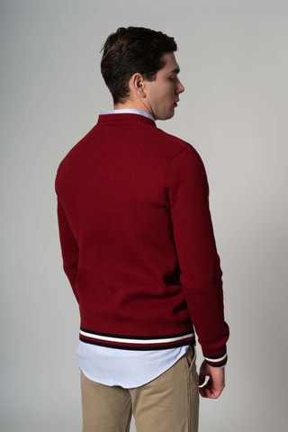 Jersey regular fit - Rojo