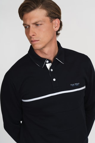 Polo regular fit - Azul marino