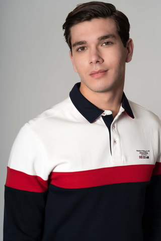 Polo regular fit - Azul marino