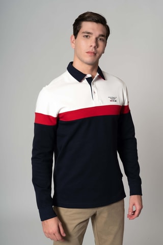 Polo regular fit - Azul marino
