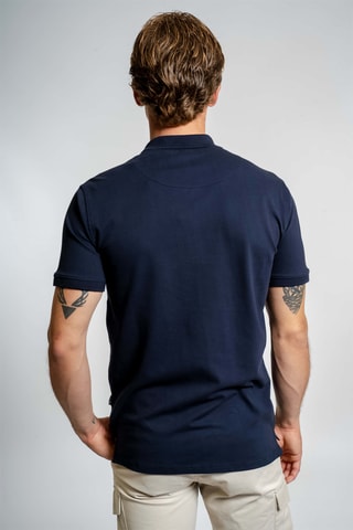 Polo regular fit - Azul marino