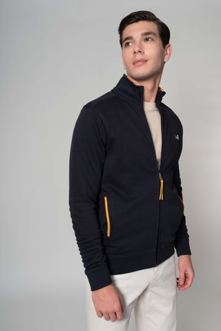 Cárdigan regular fit - Azul marino