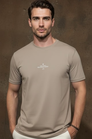 Camiseta regular fit - Topo