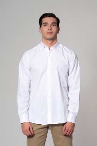 Camisa regular fit - Blanco