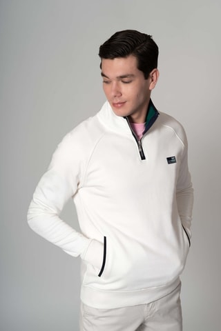 Sudadera regular fit - Beige