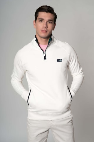 Sudadera regular fit - Beige