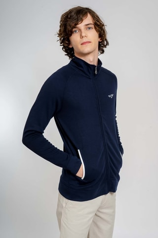 Cárdigan regular fit - Azul marino