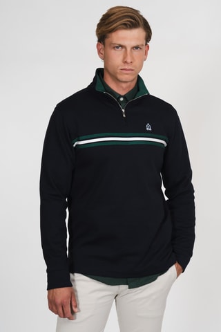 Sudadera regular fit - Azul marino