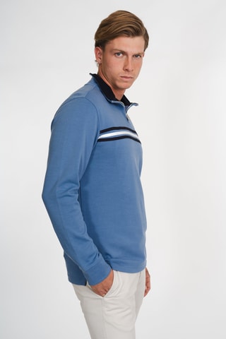 Sudadera regular fit - Azul