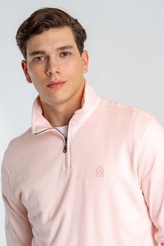 Sudadera regular fit - Rosa