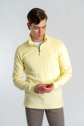 Sudadera regular fit - Amarillo