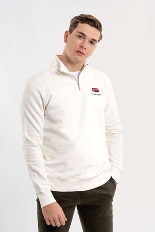 Sudadera regular fit - Beige