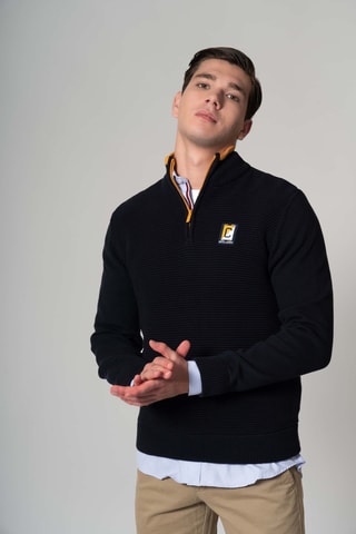 Jersey regular fit - Azul marino