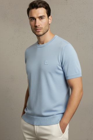 Camiseta regular fit - Azul