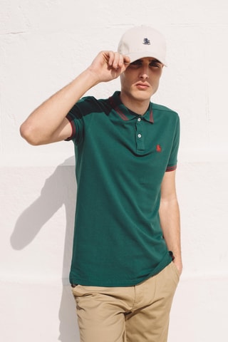 Polo regular fit - Verde