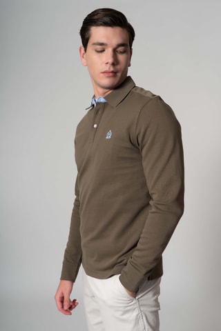 Polo regular fit - Caqui