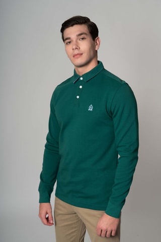 Polo regular fit - Verde