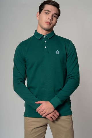 Polo regular fit - Verde