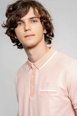 Polo regular fit - Rosa