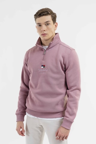 Sudadera regular fit - Rojo
