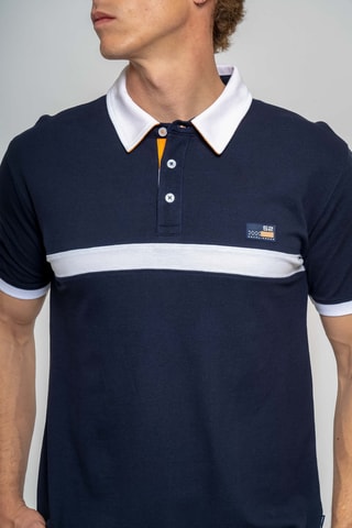 Polo regular fit - Azul marino