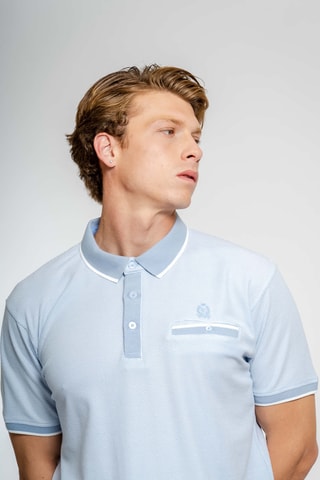 Polo regular fit - Azul