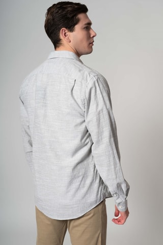Camisa regular fit - Caqui