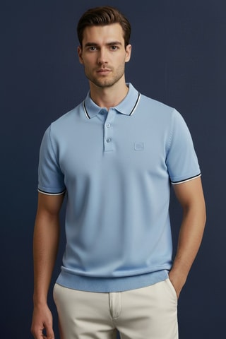 Polo regular fit - Azul