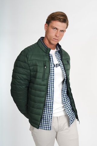 Veste regular - Vert