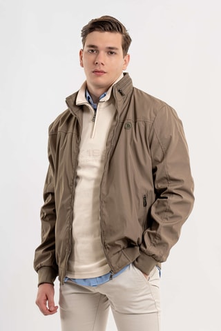 Chaqueta regular fit - Topo