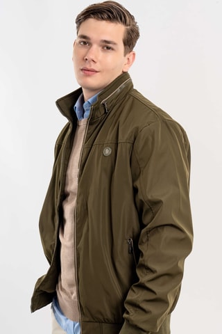 Chaqueta regular fit - Caqui