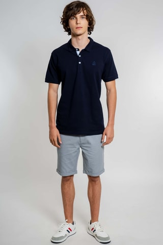 Polo regular fit - Azul marino