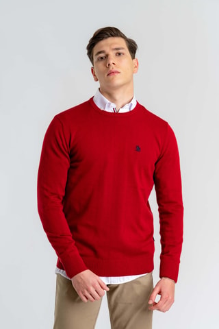 Jersey regular fit - Burdeos