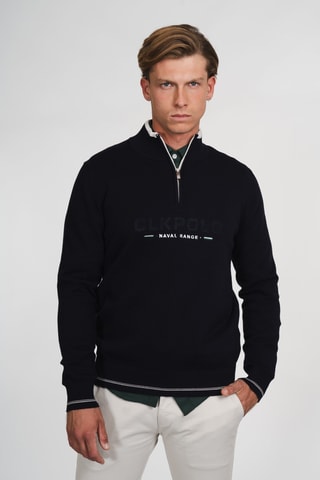 Jersey regular fit - Azul marino