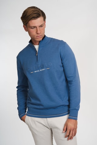 Jersey regular fit - Azul