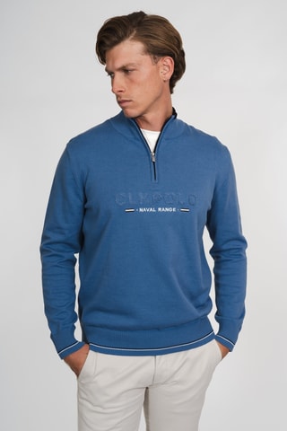 Jersey regular fit - Azul