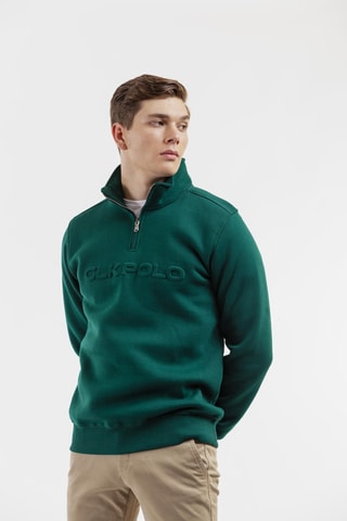 Sudadera regular fit - Verde