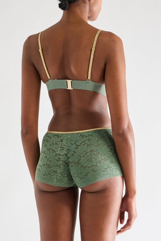 Shorty en dentelle Dylan - Amande